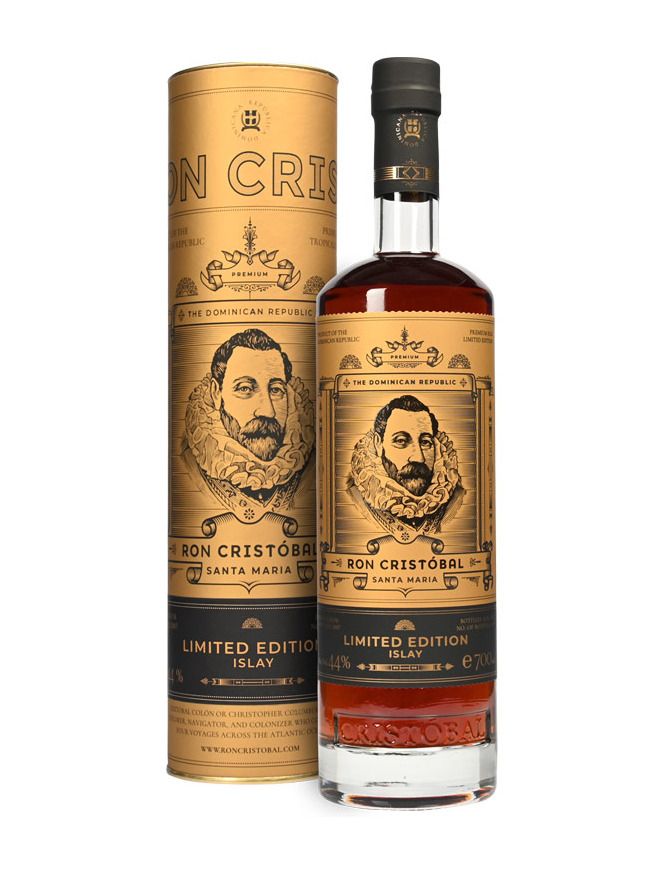 Ron Cristobal Santa Maria Islay Cask Finish, 0,7l 44% dárkové balení