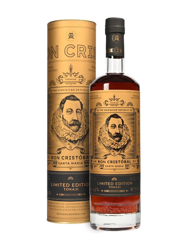 Ron Cristobal Santa Maria Tokaji Finish 0,7l 44% dárkové balení