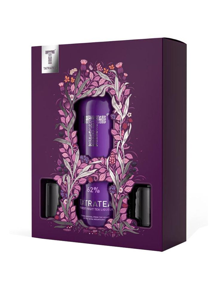 Tatratea Forest Fruit 0,7l 62% +2 skleničky