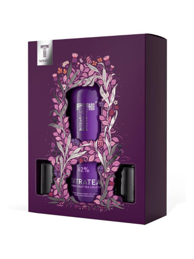 Tatratea Forest Fruit 0,7l 62% +2 skleničky