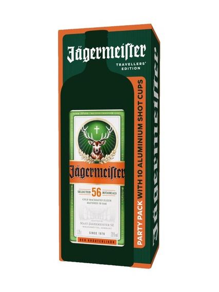 Party set Jägermeister 35% 1,75 l
