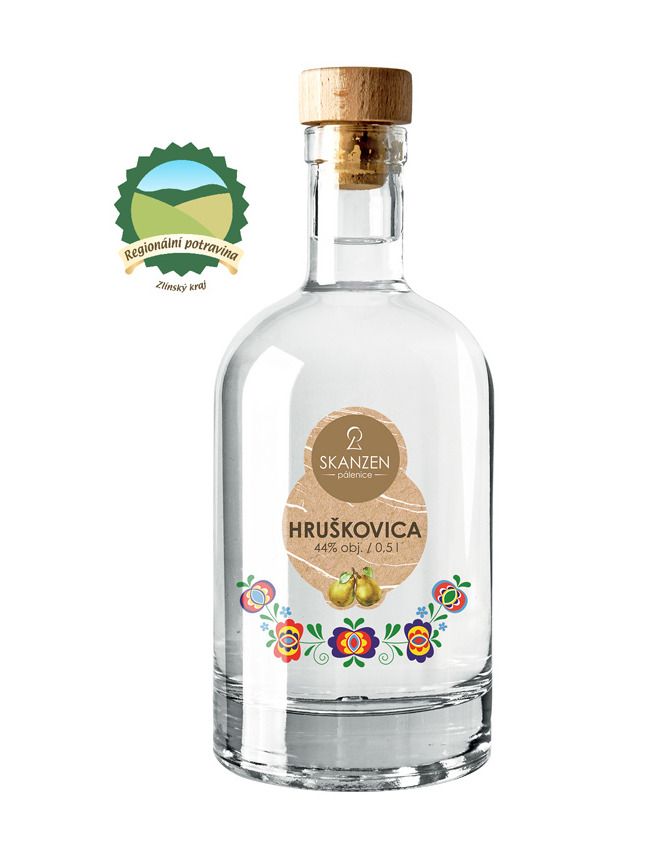  Skanzen Hruškovica 44% 0,5 l