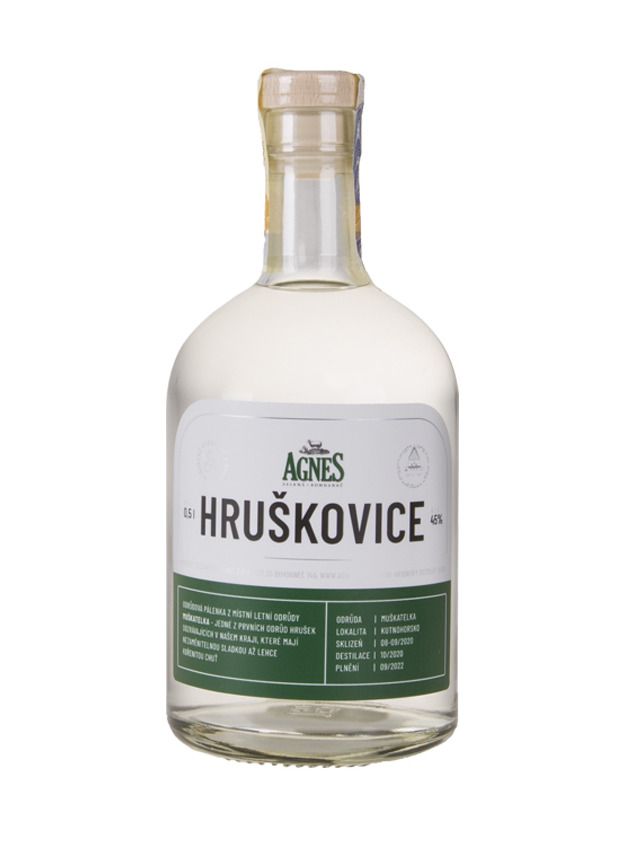 Agnes Hruškovice Muškatelka 0,5l 45%