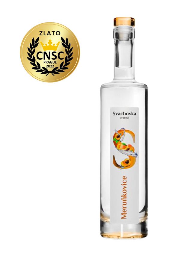 Svachovka meruňkovice 0,5l 45%