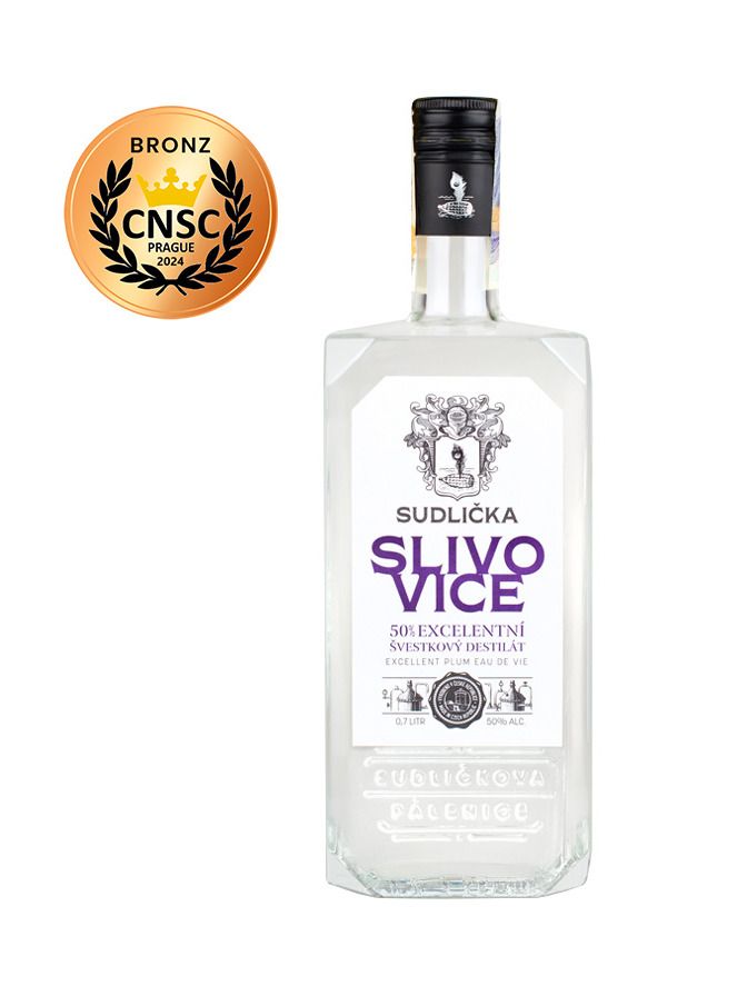 Sudlička Slivovice 50% 0,7 l
