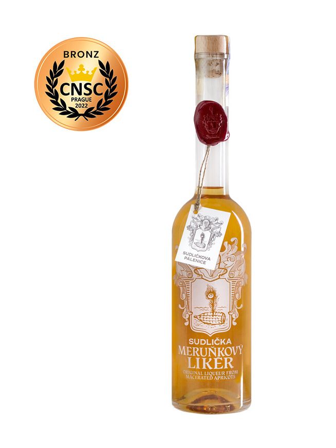 Sudlička Meruňkový likér 0,5l 37,5%