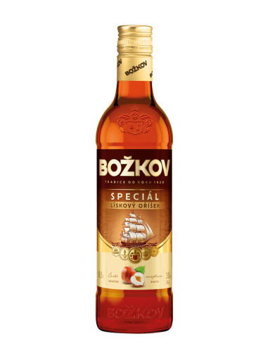 Božkov Speciál Lískový Oříšek 0,5l 30%