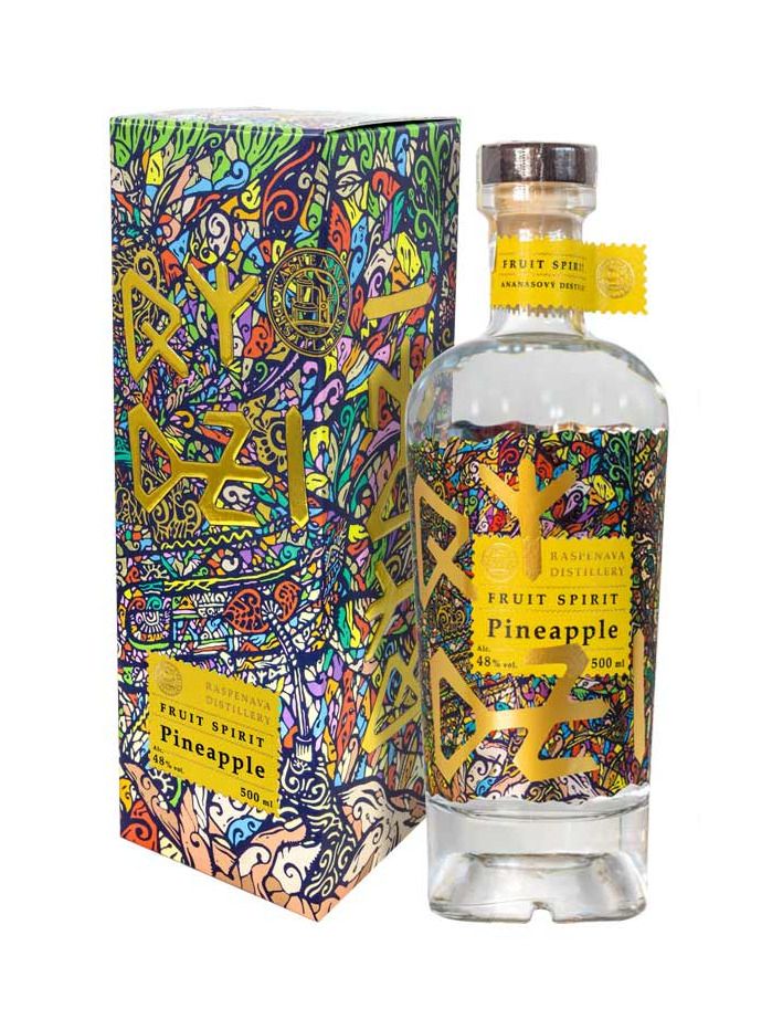 Raspenava Fruit Spirit Pineapple 0,5l 48%