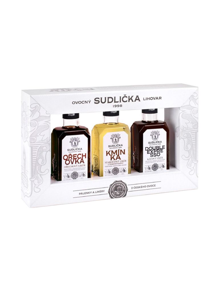 Degustační set Sudličkovy speciality 3x0,2 l 29,2%