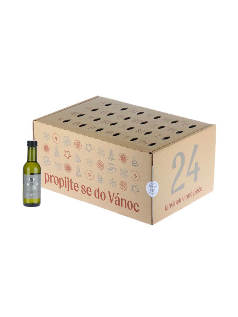 Lahofer vinný adventní kalendář 24x0,187 l 12% obj.