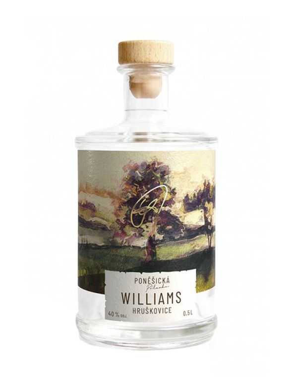 Poněšická hruškovice Williams 0,5 l 40%