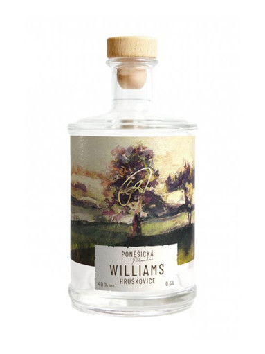 Poněšická hruškovice Williams 0,5 l 40%
