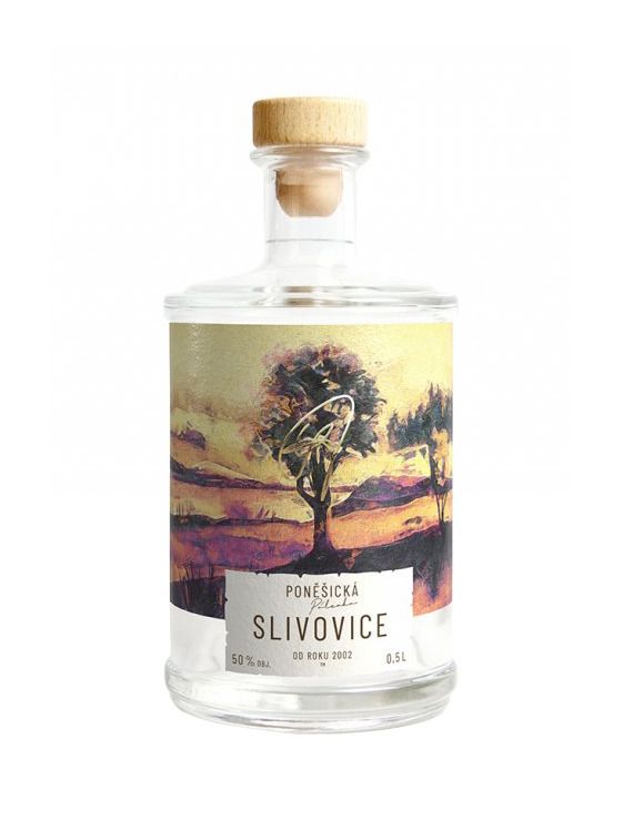 Poněšická slivovice 0,5 l 50%
