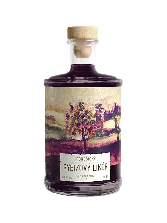 Poněšický likér rybízový 0,5 l 30%