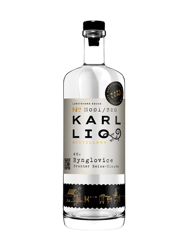 Karl LIQ Rynglovice Reine-Claude 2023 0,5 l 48%