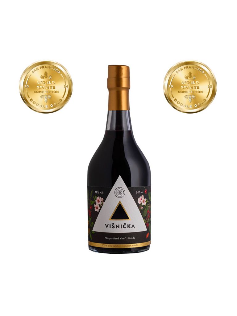 Ratafia VIŠNIČKA 0,5 l 18% dárkové balení