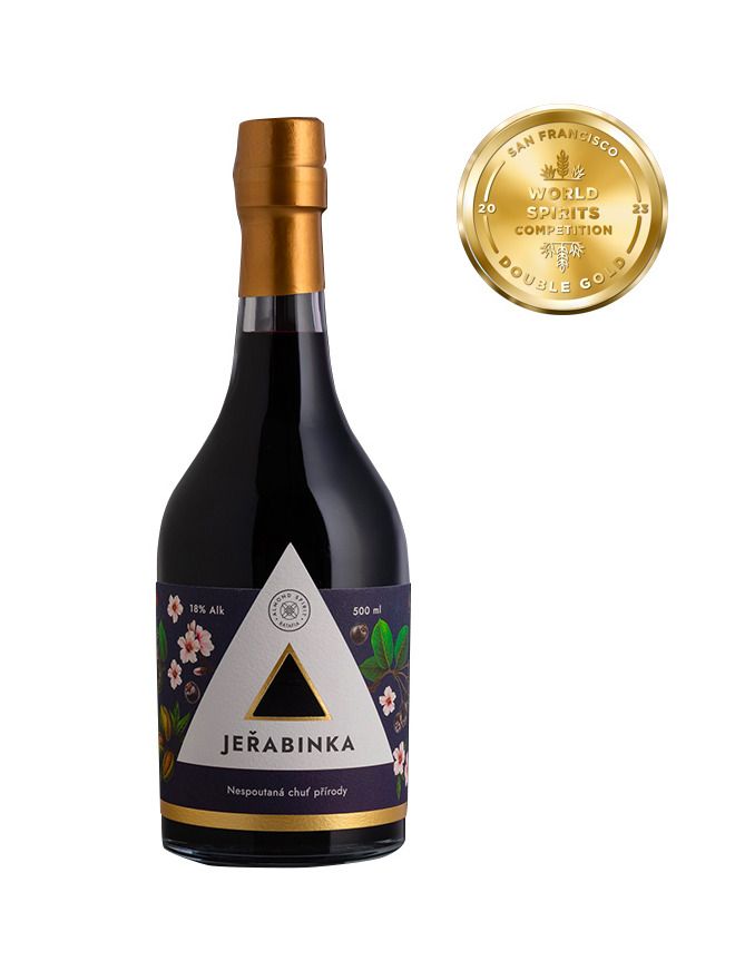 Ratafia JEŘABINKA 0,5 l 18% dárkové balení