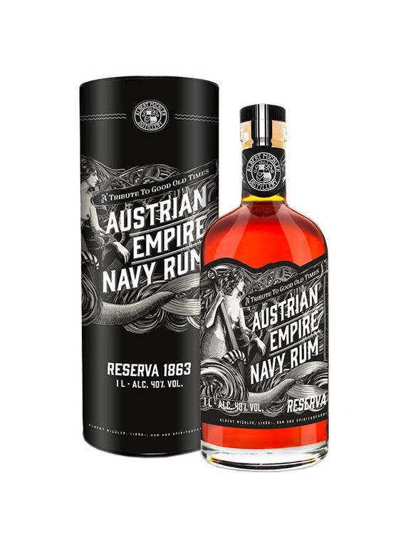 Austrian Empire Navy Reserva 1863 1 l 40% Tuba