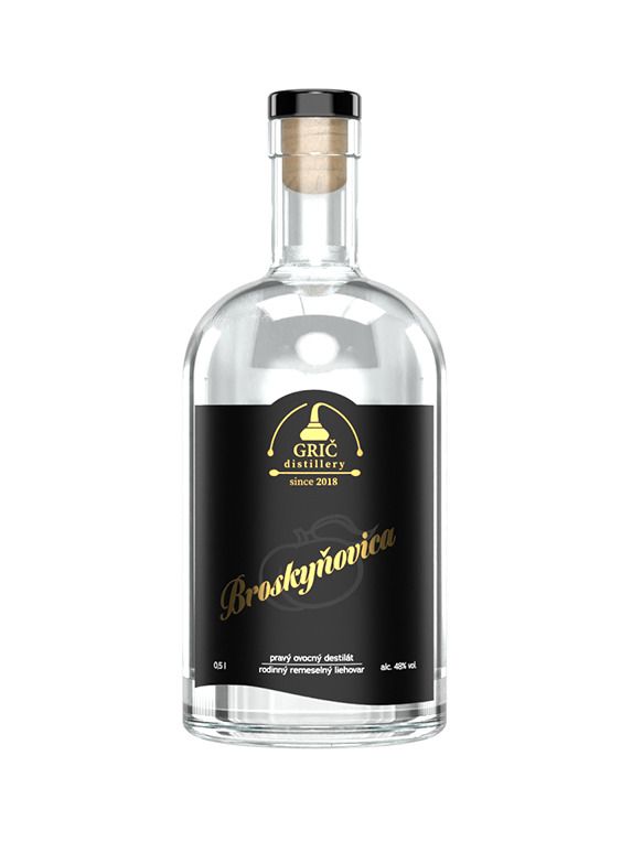 GRIČ Broskvovice 0,5 l 48%