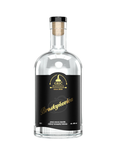 GRIČ Broskvovice 0,5 l 48%