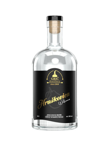 GRIČ Hruškovice 0,5 l 50%