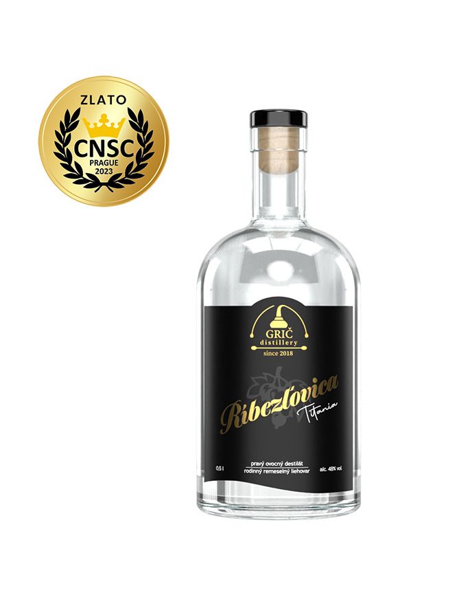GRIČ Rybízovice 0,5 l 48%