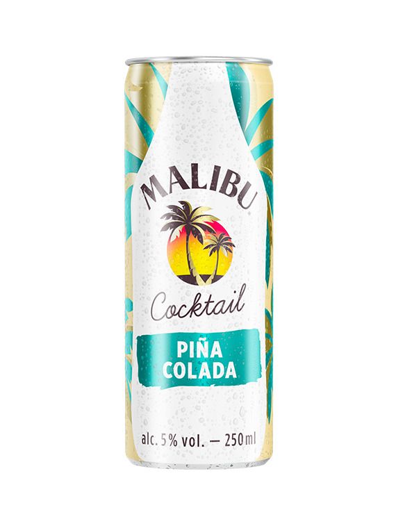Malibu Coctail Pina Colada 0,25 l 5% plech
