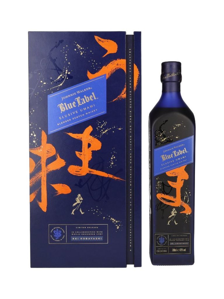 Johnnie Walker Blue Label ELUSIVE UMAMI Blended Scotch Whisky Limited Release 0,7 l 43% Dárkový box