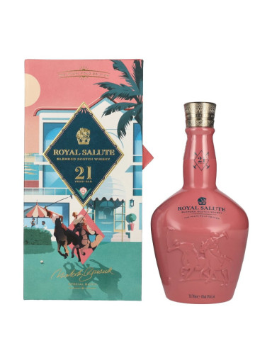 Royal Salute 21Y THE MIAMI POLO EDITION Blended Scotch Whisky 0,7 l 40% Dárkový box