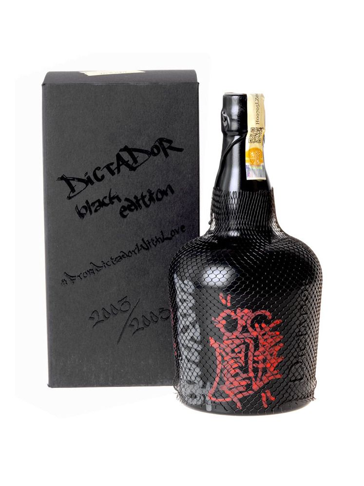 Dictador BLACK EDITION 2003/2005 40% 0,7 l Happy Birthday 30' dárkové balení