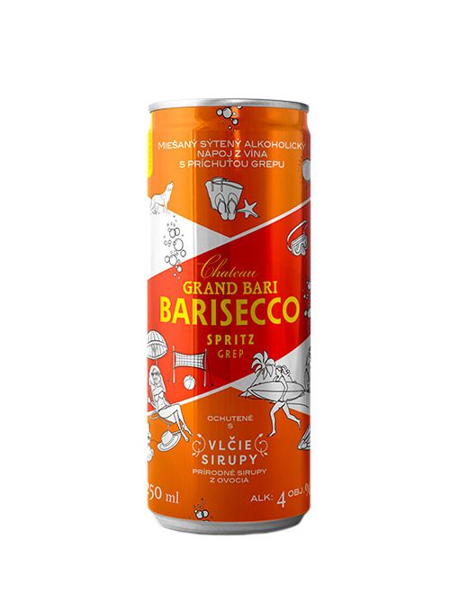 Chateau Barisecco Spritz Grep 0,25 l 4,5% obj.