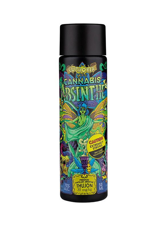 Euphoria Cannabis Absinthe Miniature 0,05 l 70%
