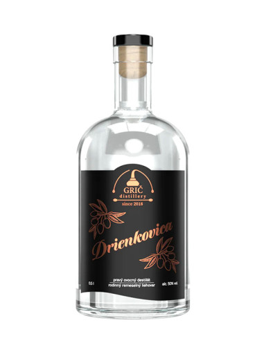 GRIČ Dřínovice 50% 0,5 l