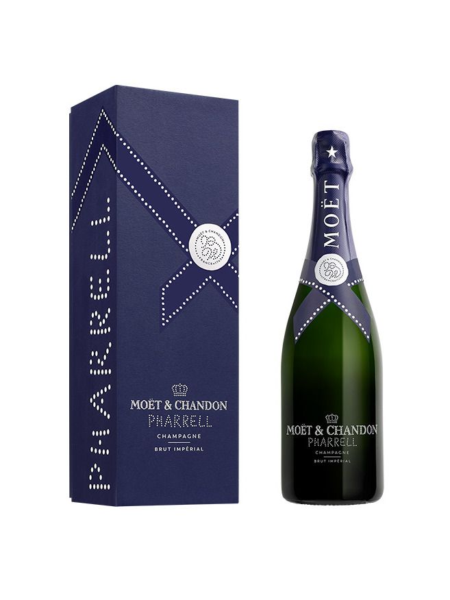 Moët & Chandon Brut Imperial Pharrell Williams blue 12,5% 0,75 l dárkové balení