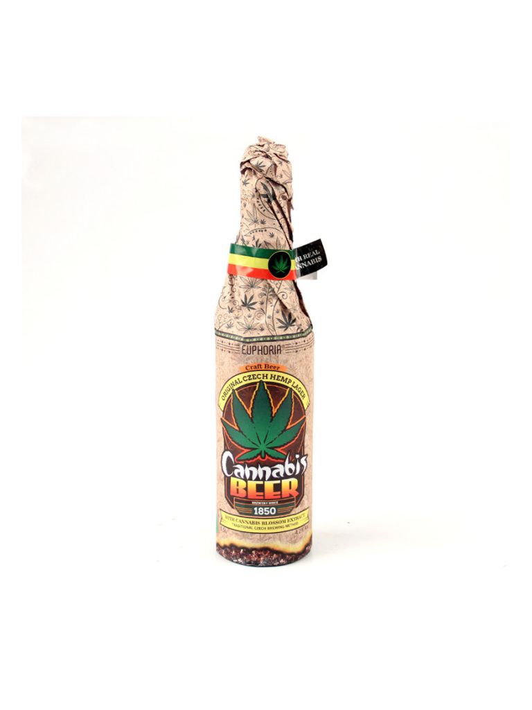 Cannabis Beer Euphoria 0,5L 4,2% Glas