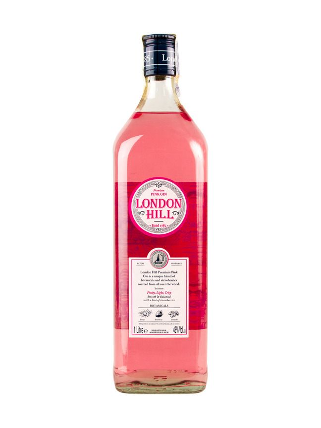 London Hill Gin Pink 1 l 43%