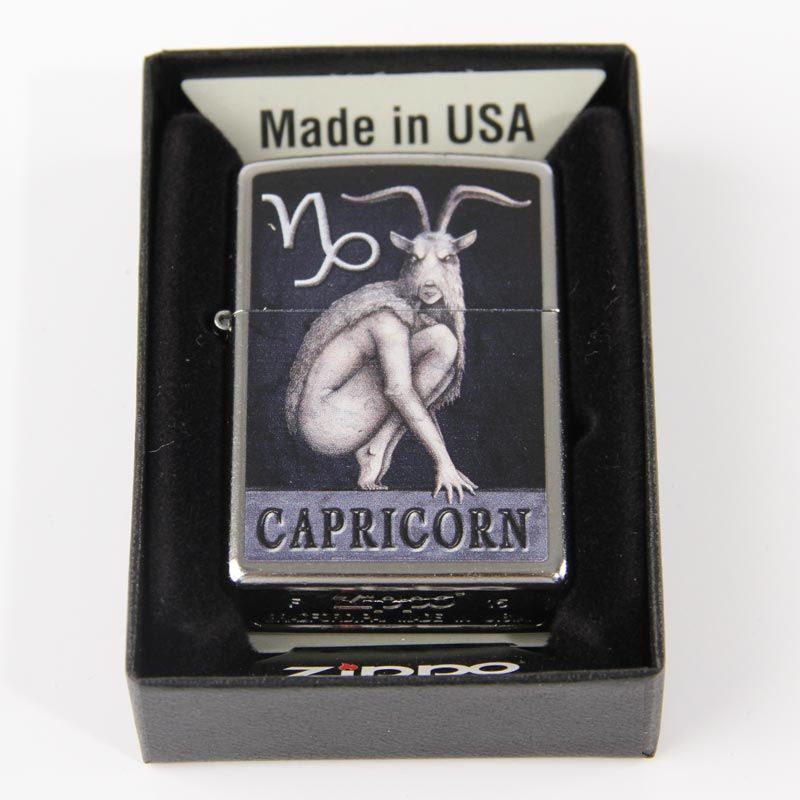 Zippo satin finish color "Zodiac Capricorn" 60000921