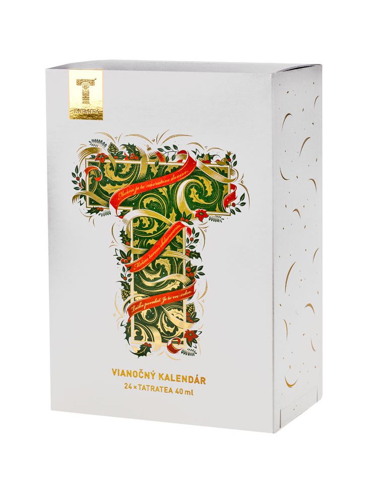 Adventní kalendář Tatratea 24 x 0,04 l 49,5%
