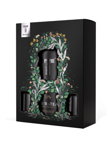 Tatratea Liqueur Original Tea 0,7 l 52% +2 skleničky