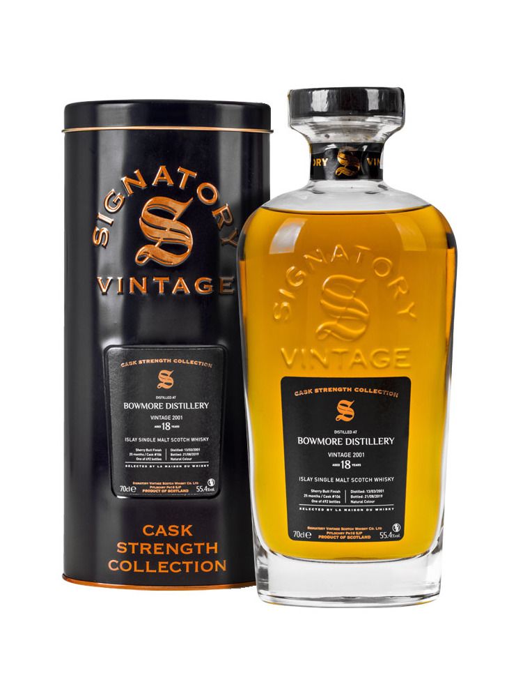 Bowmore 18 YO 2001The Little Big Book 0,7l 55,4% dárkové balení
