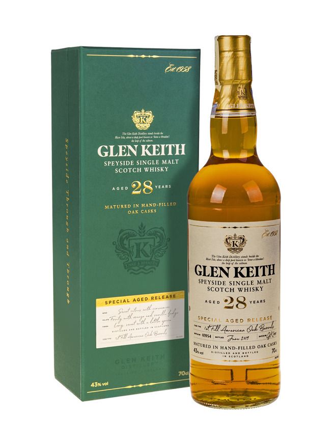 Glen Keith 28YO 0,7l 43% dárkové balení