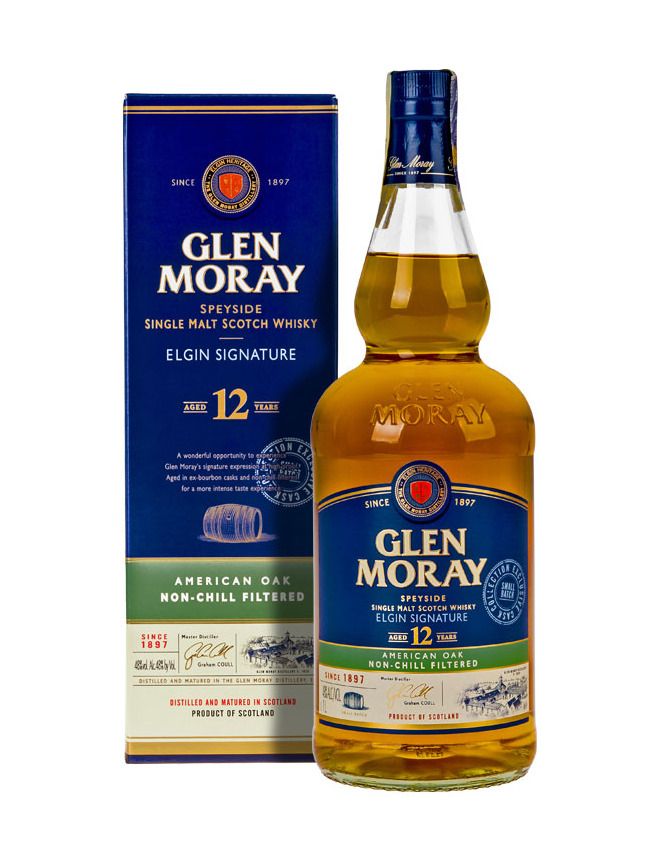 Glen Moray 12Y 1l 48% dárkové balení
