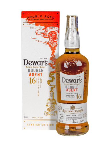 Dewar's Double Agent 16Y 1l 40% dárokvé balení