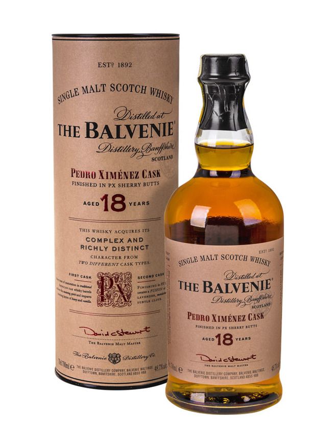 Balvenie 18Y Pedro Ximénez Sherry Cask 0,7l 48,7% Dárkové balení